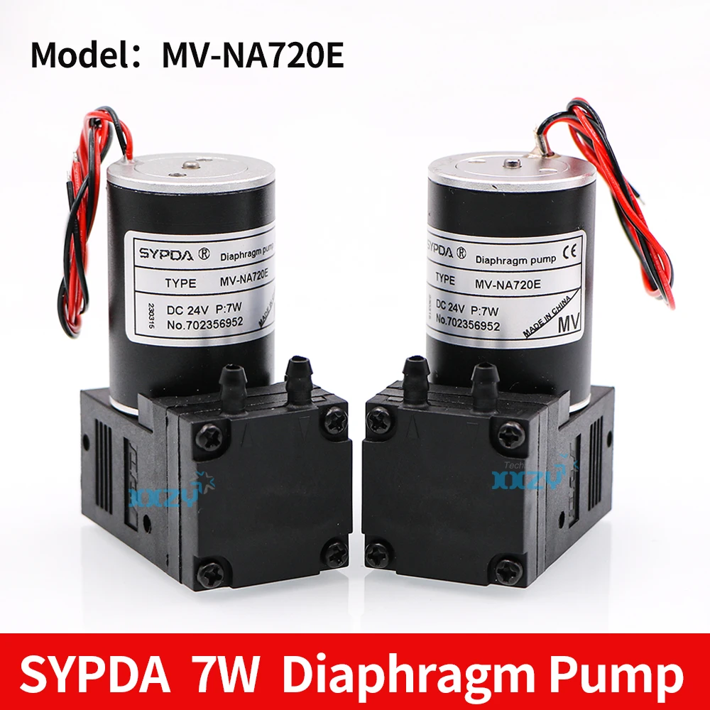 Inkjet Printer 7W 24V Ink Pump SYPDA MV-NA720E Diaphragm Pump for Digital Printing Printer Liquid Pump