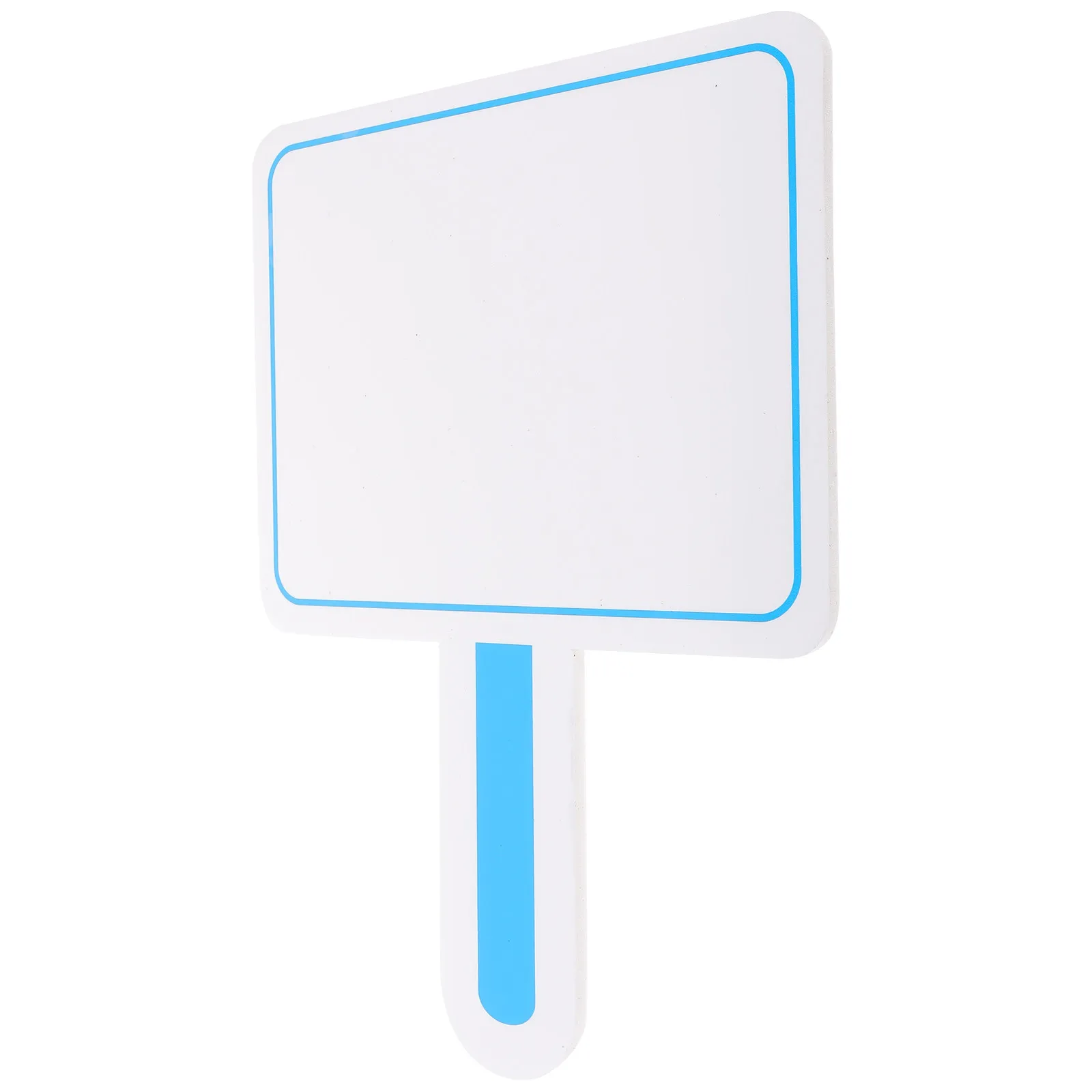 Portable Mini Handheld Whiteboard Scoreboard Single Sided Erasable Dry Erase Board for Students Teachers Judges Voting Scoring