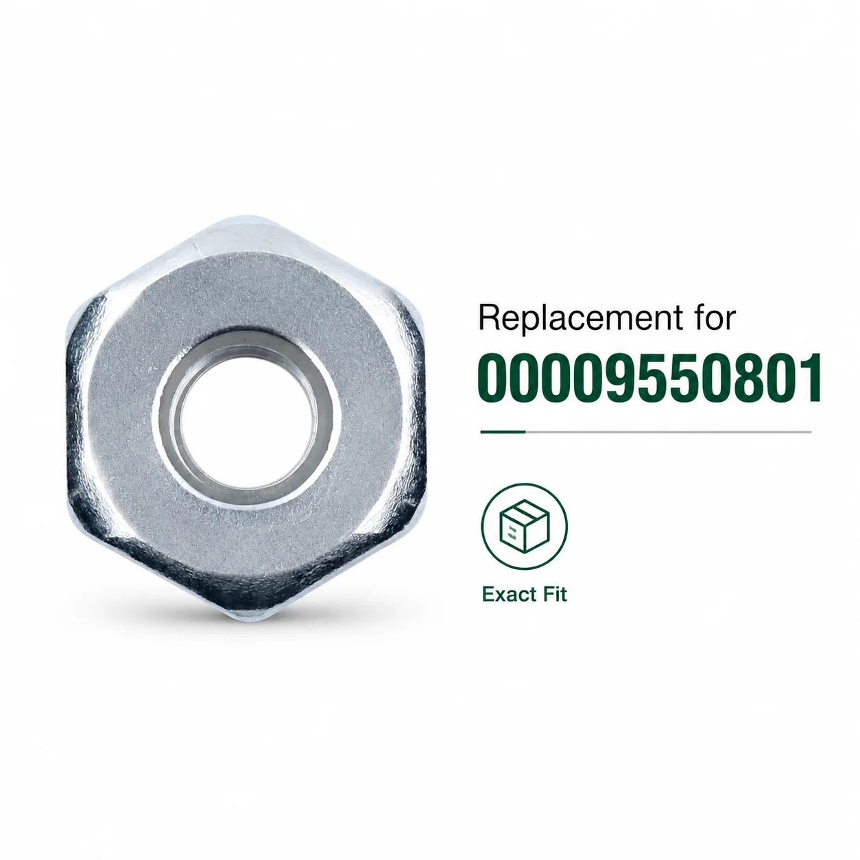 10Pcs M8 Hex Guide Bar Nuts For Stihl Chainsaw MS361 MS440 MS441 MS460 MS461 MS660 MS650 Saw Parts Tools Replacement 00009550801