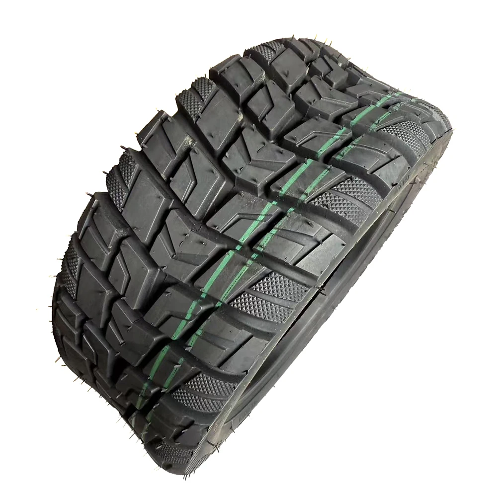 

100/65-6.5 Inch Widen Thicken Off-Road Tire Rubber Shock Absorption 11inch Diameter Inflatable Nozzle for Scooter
