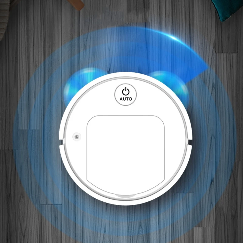 Robot Vacuum Cleaner Mopping System Strong Suction Super-Thin Upgraded Robotic Vacuums Cleans Hard Floor to Carpet