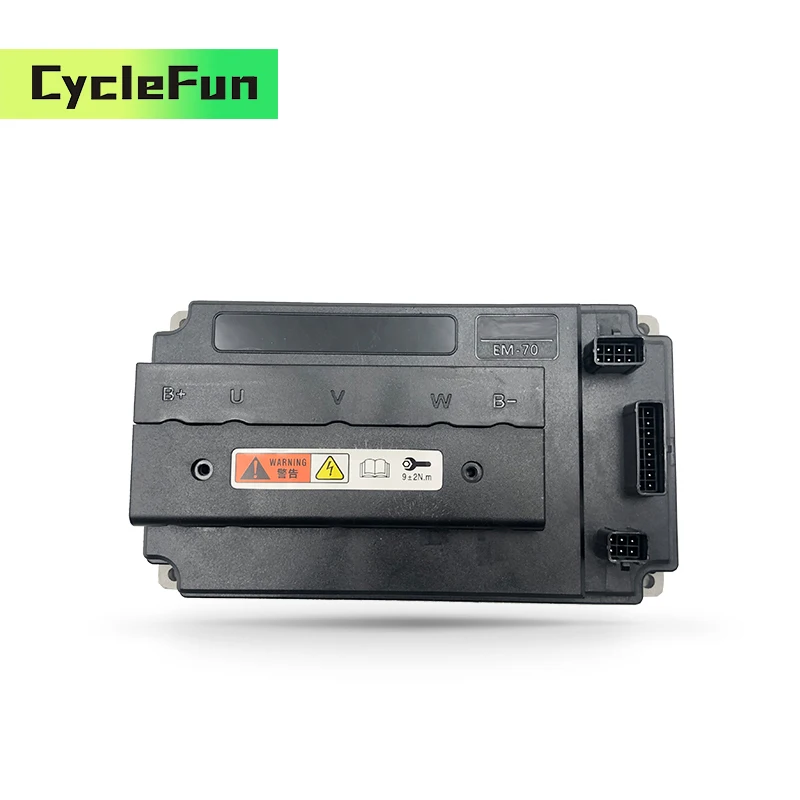 Votol EM70 70A تيار مستمر EM-70 1KW-2KW BLDC موجة جيبية تحكم مع T08 خنق ل QS منتصف محرك سكوتر كهربائي الدراجات النارية #3