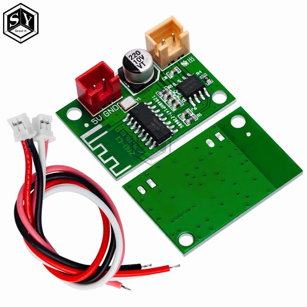 5V Bluetooth Amplifier Module 5W Mono Class D Wireless Lossless Music Player Digital Power Amplifier Finished Board