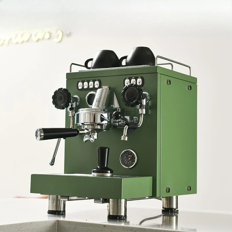 Coffee machine silent 330X household and commercial Italian semi-automatic small single head gear pump water tank version