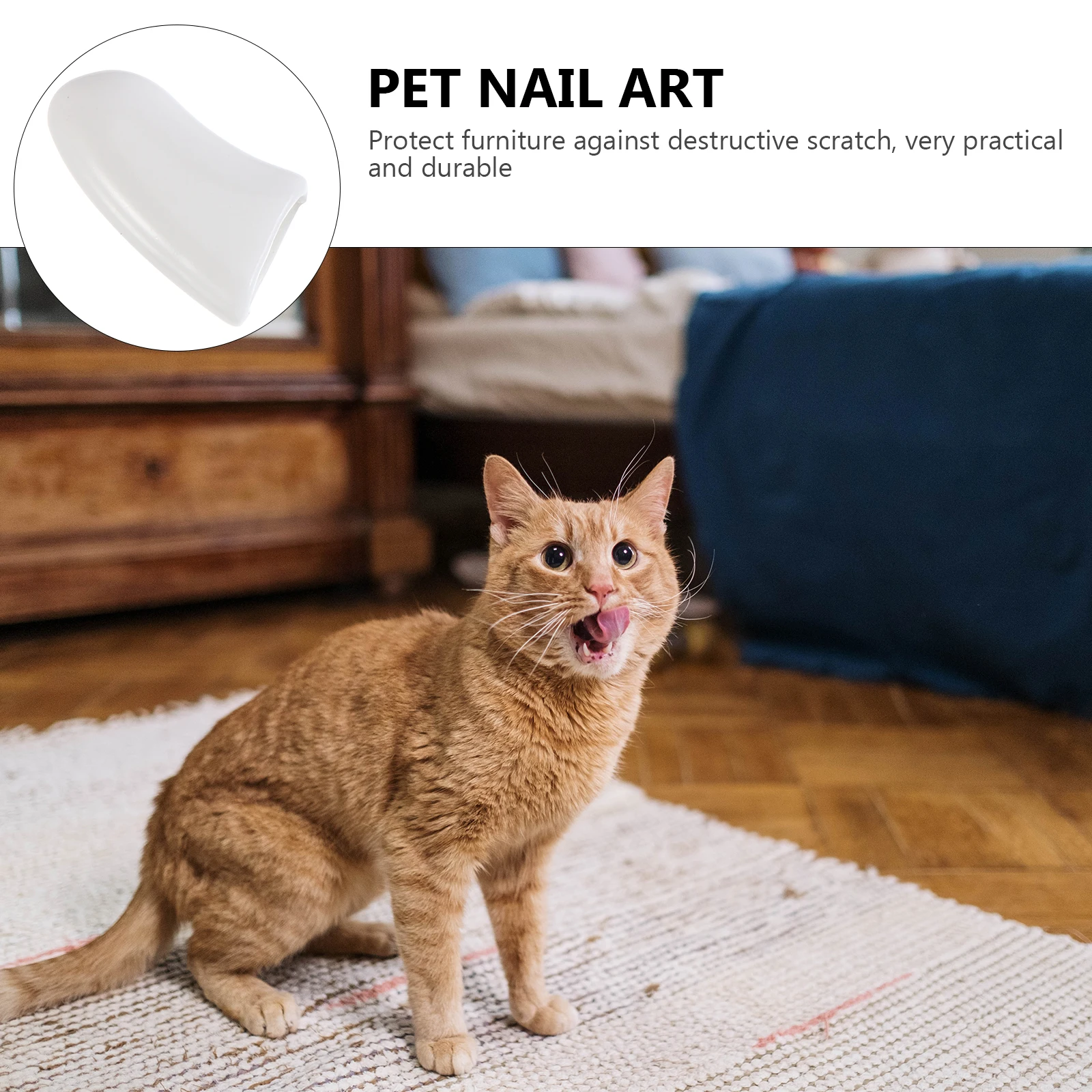 

Pet Durable TPR Covers Protective Claw Caps for Cats Dogs Easy Use Long Last Dog Accessories Pet Supplies