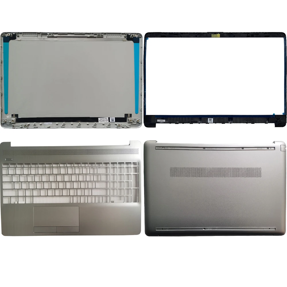 

Новинка чехол для HP 15-DW 15S-DU 15S-DY DR LCD задняя крышка/передняя рамка/Упор для рук верхняя/Нижняя основа