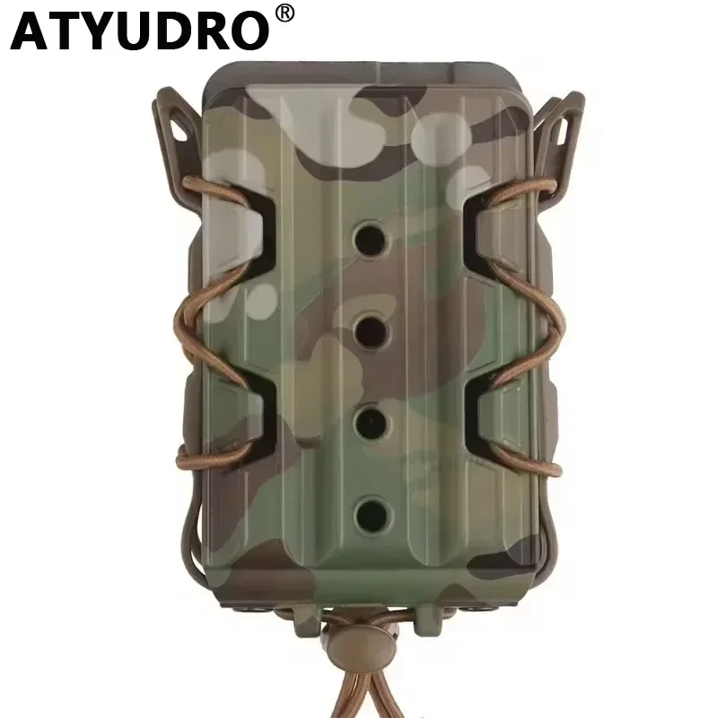 

ATYUDRO 5.56mm Magazine Pouch Hunting Waist Holsters All-terrain Double CS Wargame Shooting Molle System Paintball Accessories