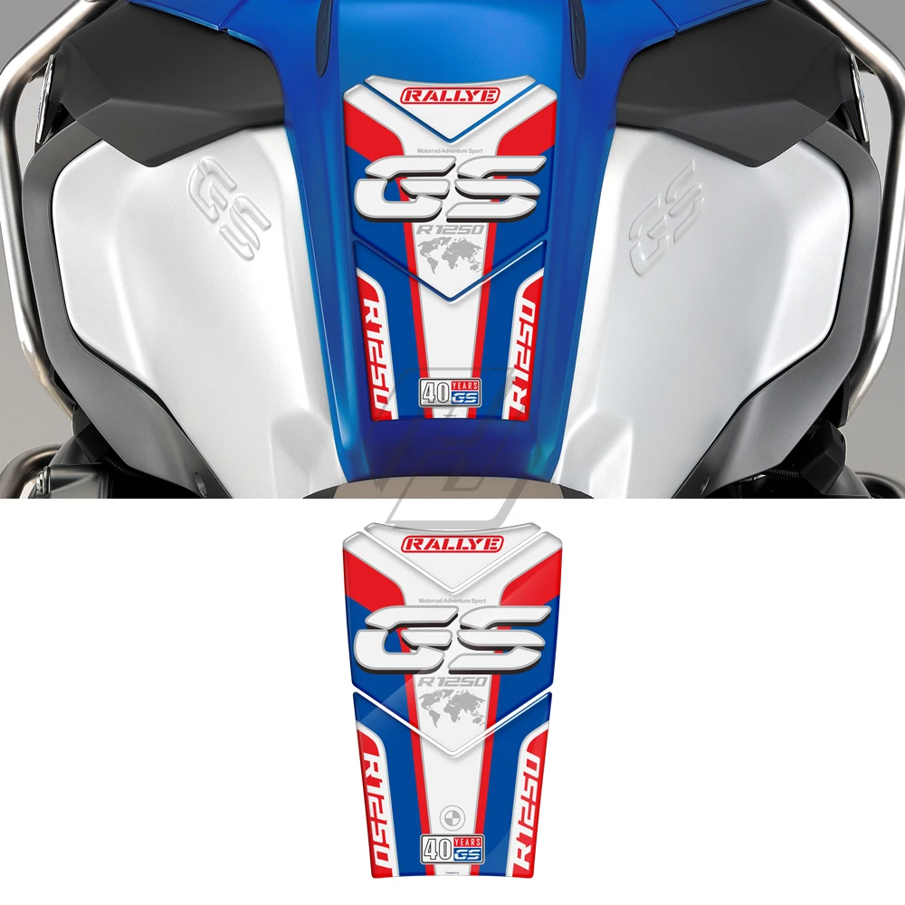 

Motorcycle Gas Tank Pad Protection Decals for BMW Motorrad R1250GS Adventure Rallye HP 2019-2022