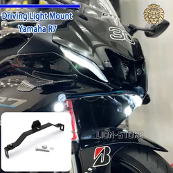 Driving Light Mount Hidden fog lamp bracket FOR YAMAHA YZF R7 YZF R 7 2021 2022 2023 2024 motorcycle accessories