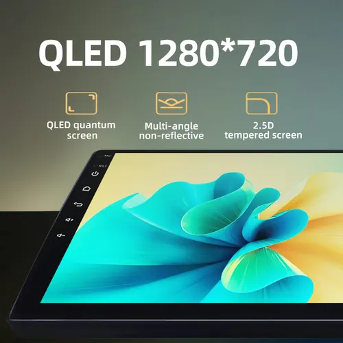 Imagen 2 del producto 2Din Android 7 ""/9""/10 ""QLED IPS Radio de coche Autoradio 2 Din Universal estéreo WIFI GPS reproductor Multimedia para Nissan Toyota Kia VW