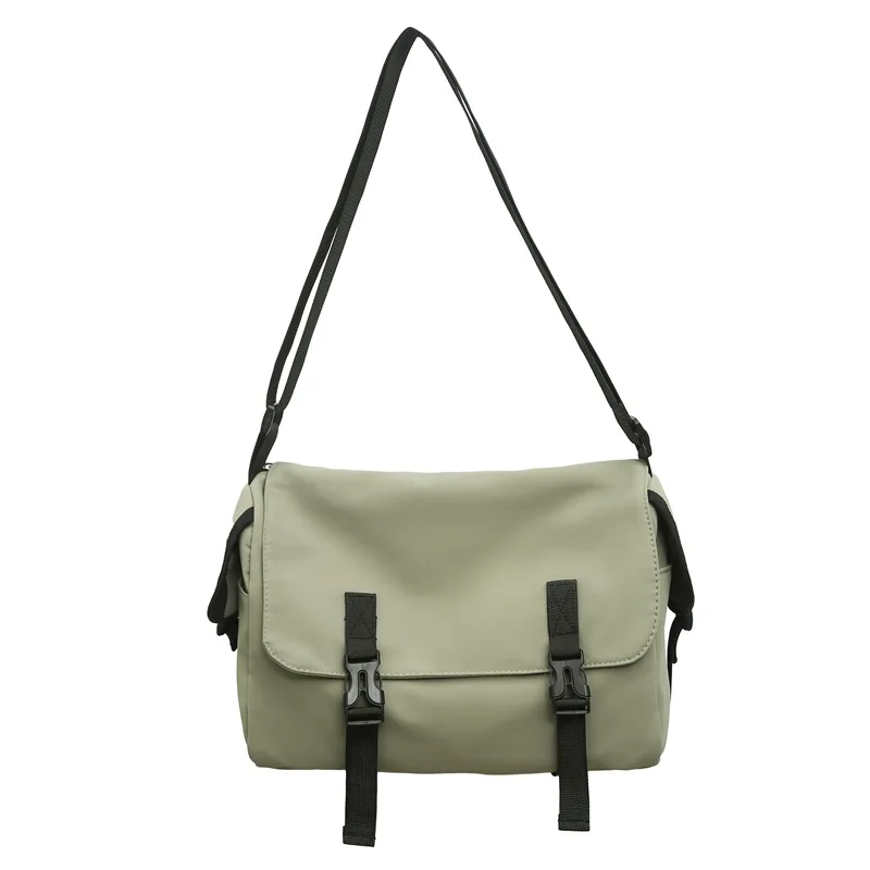 

Минималистичная сумка-мессенджер-карго — большая вместимость, двусторонняя переноска (кросболо/одно плечо) для ежедневного спортивного использования