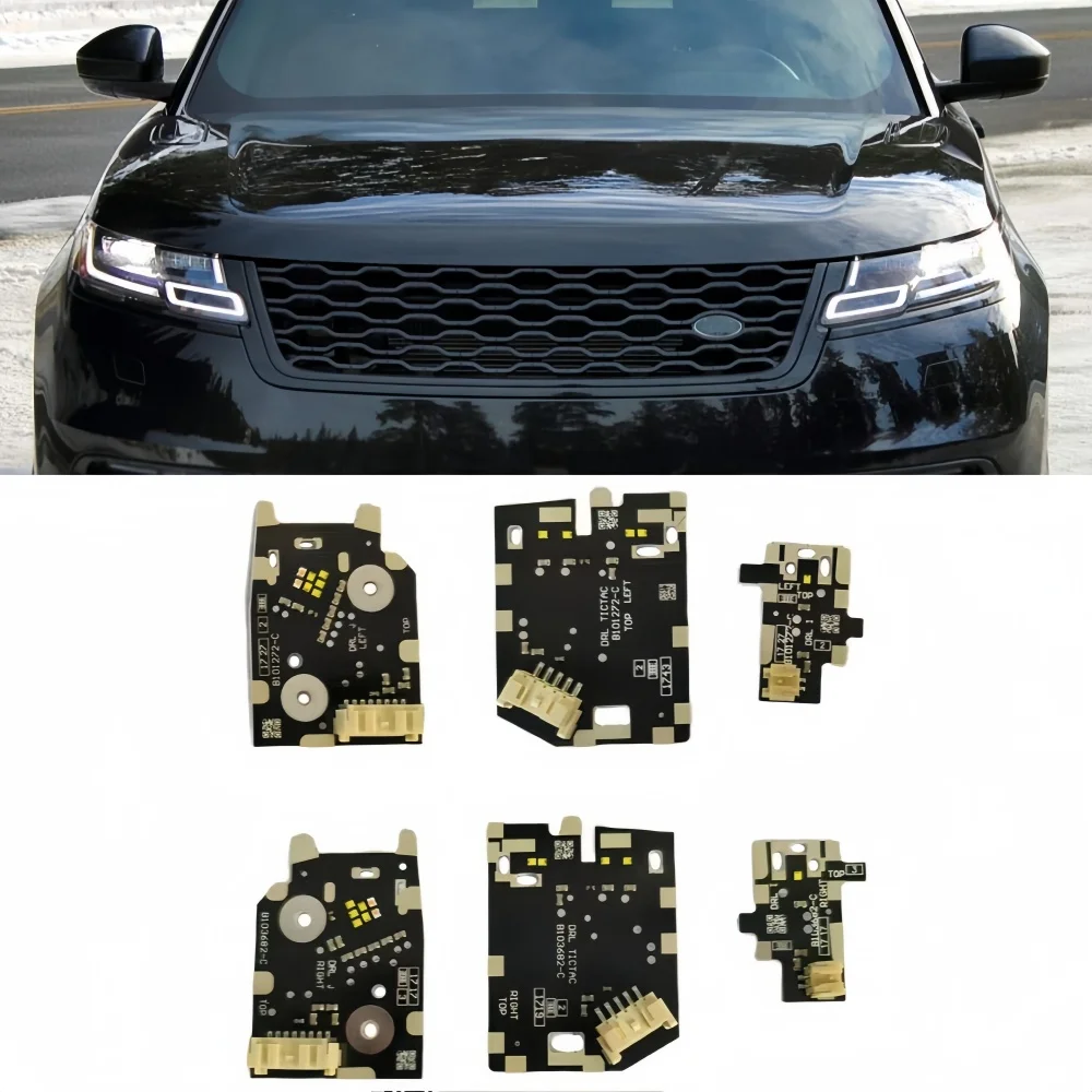 

For Range Rover Velar 2018-2021 B101272-C LED Headlight DRL Chips Daylight Light Source White Daytime Running Light Boards