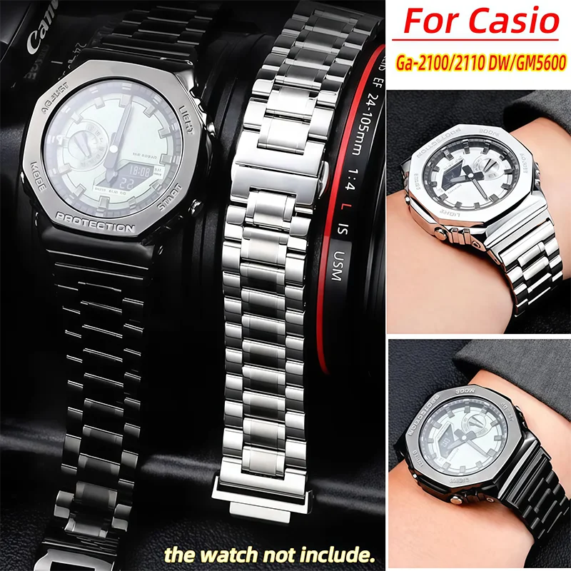 

Металлический браслет для модификации часов Casio G-shock GA-2S, модели GA2100 и GM2100