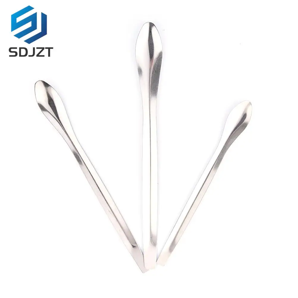 3 PCs Stainless Steel Lab SpoonTeaspoon Ended Medical Spoon Experiment Medicine Spoon Dental Instruments