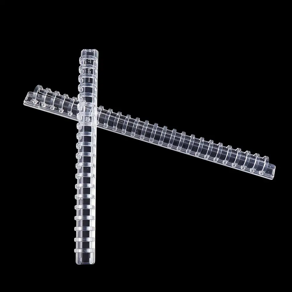for Notebook Album Scrapbook Plastic Comb Bindings Binder Circle Ring Loose Leaf Book Binder Rings Notebook Binding Spines