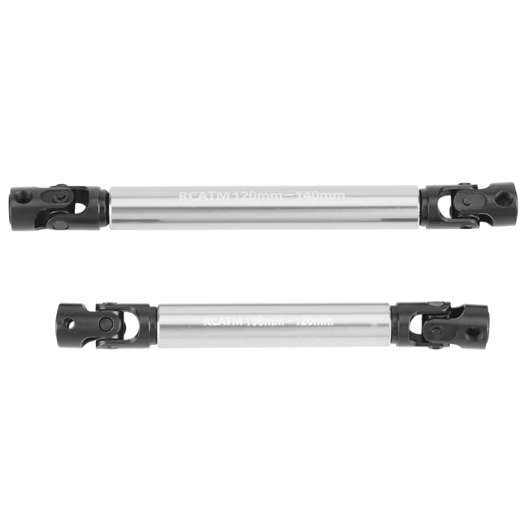 Heavy Duty Cvd Drive Shaft Alloy Steel Universal Joint Steel for Trx4 Traxxas Trx-4 1/10 Rc Car Short&Long-Titanium