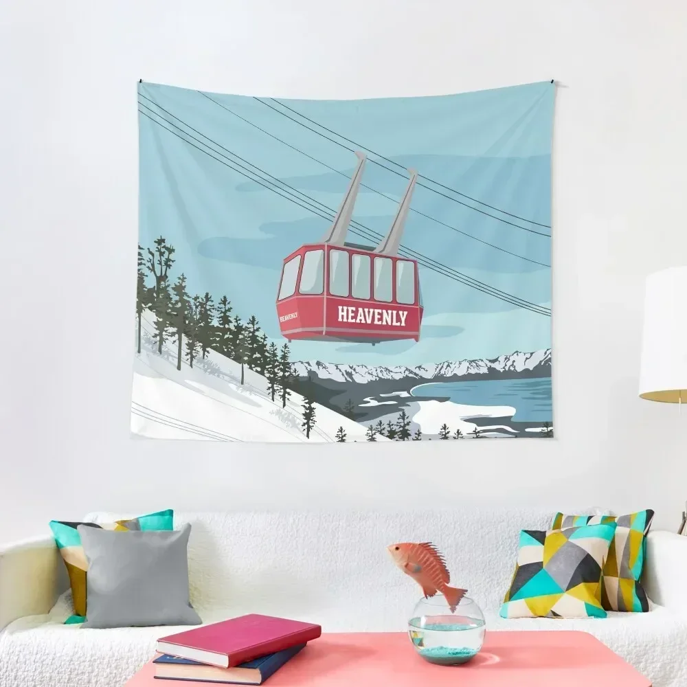 

Heavenly Mt. Gondola Tapestry Room Decoration Accessories Decoration For Bedroom Bedroom Decoration Tapestry