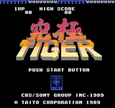 Kyuukyoku Tiger Region Free 60 Pin 8Bit Game Card For Subor Game Players