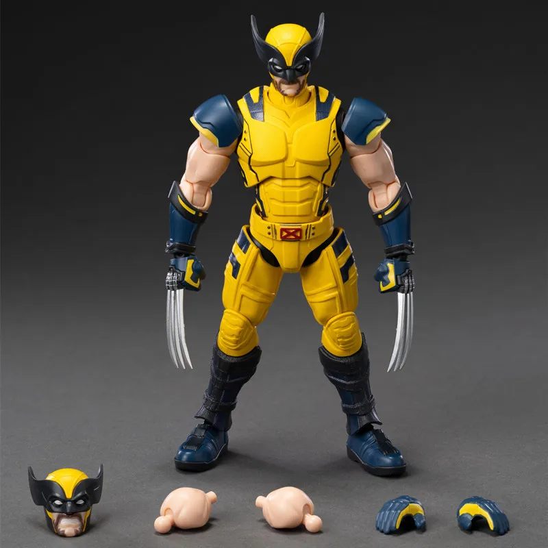 BLOKEES Stitching toy Movie Version Marvel Heroes X-Men Deadpool & Wolverine Action Figures Collections model