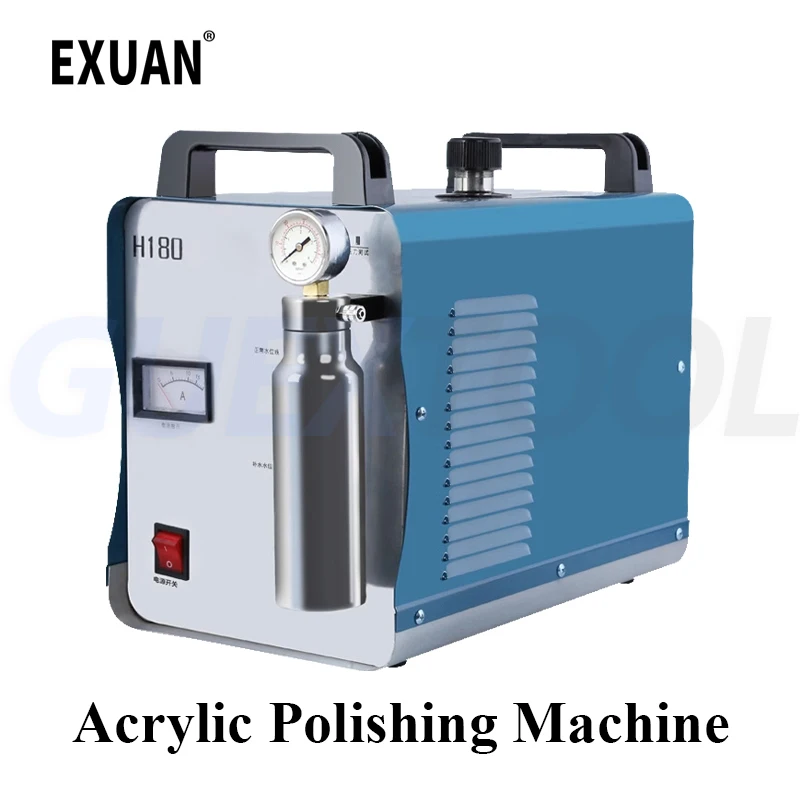 

75/95L/h H160/H180 Oxygen-Hydrogen HHO Generator Water Welder HHO Acrylic Polishing Machine Flame Polisher /Flame Torch