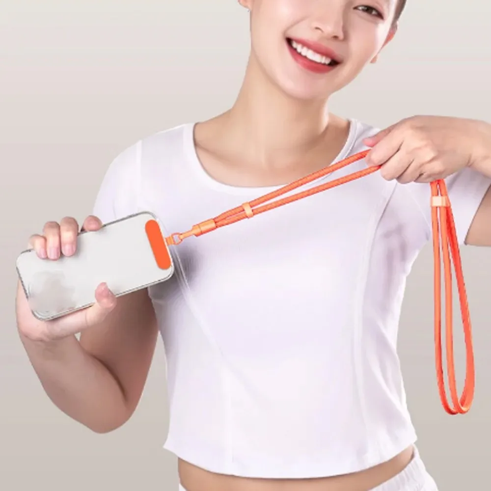 

Adjustment Crossbody Phone Strap Detachable Cute Mobile Phone Lanyard Anti Lost Long Phone Neck Straps Lanyard Patch