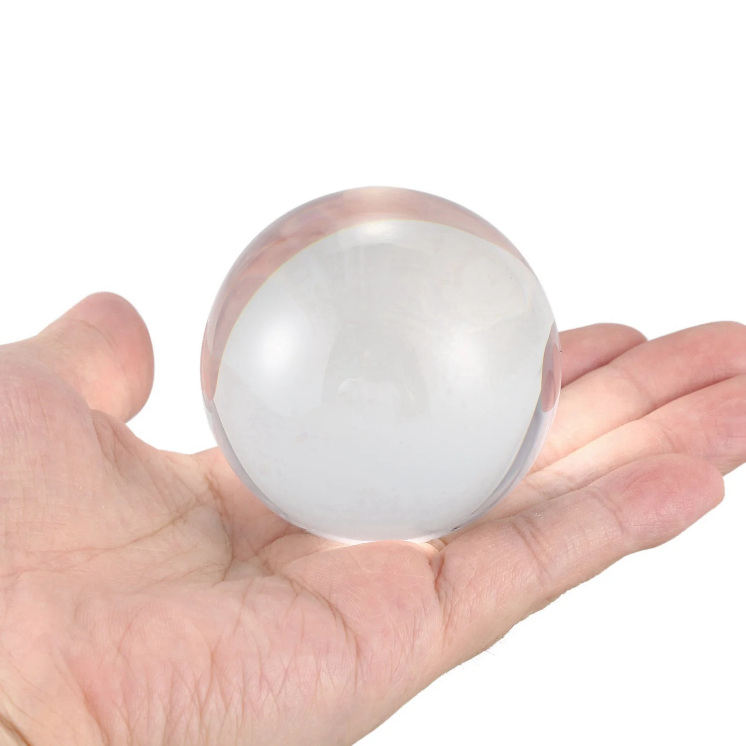 60mm Clear Acrylic Ball Transparent contact Manipulation Juggling ball Gifts