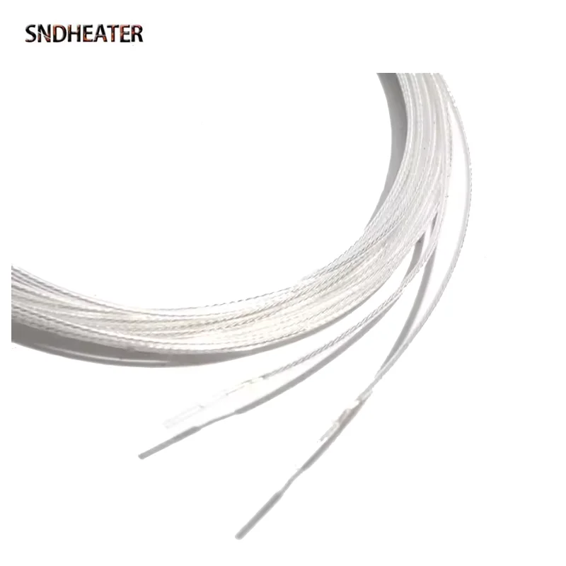 SNDHEATER 4x30 مللي متر خرطوشة أنبوبي التحقيق PT100 الحرارية البلاتين المقاوم الحراري 2 كابل استشعار درجة الحرارة 0.5 متر 1 متر 2 متر 2.5 متر