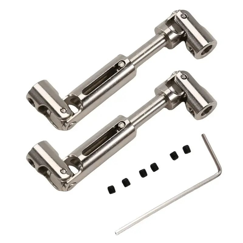 Excellent-RC Car Upgrade Front And Rear Drive Shaft Kit For 1/12 MN98 MN99S RC Car Accessories