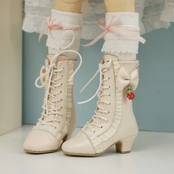 Zapatos de tacón alto para muñeca BJD 1/4 MSD MDD, botas YOSD, accesorios de juguete, regalo, novedad, 1/6
