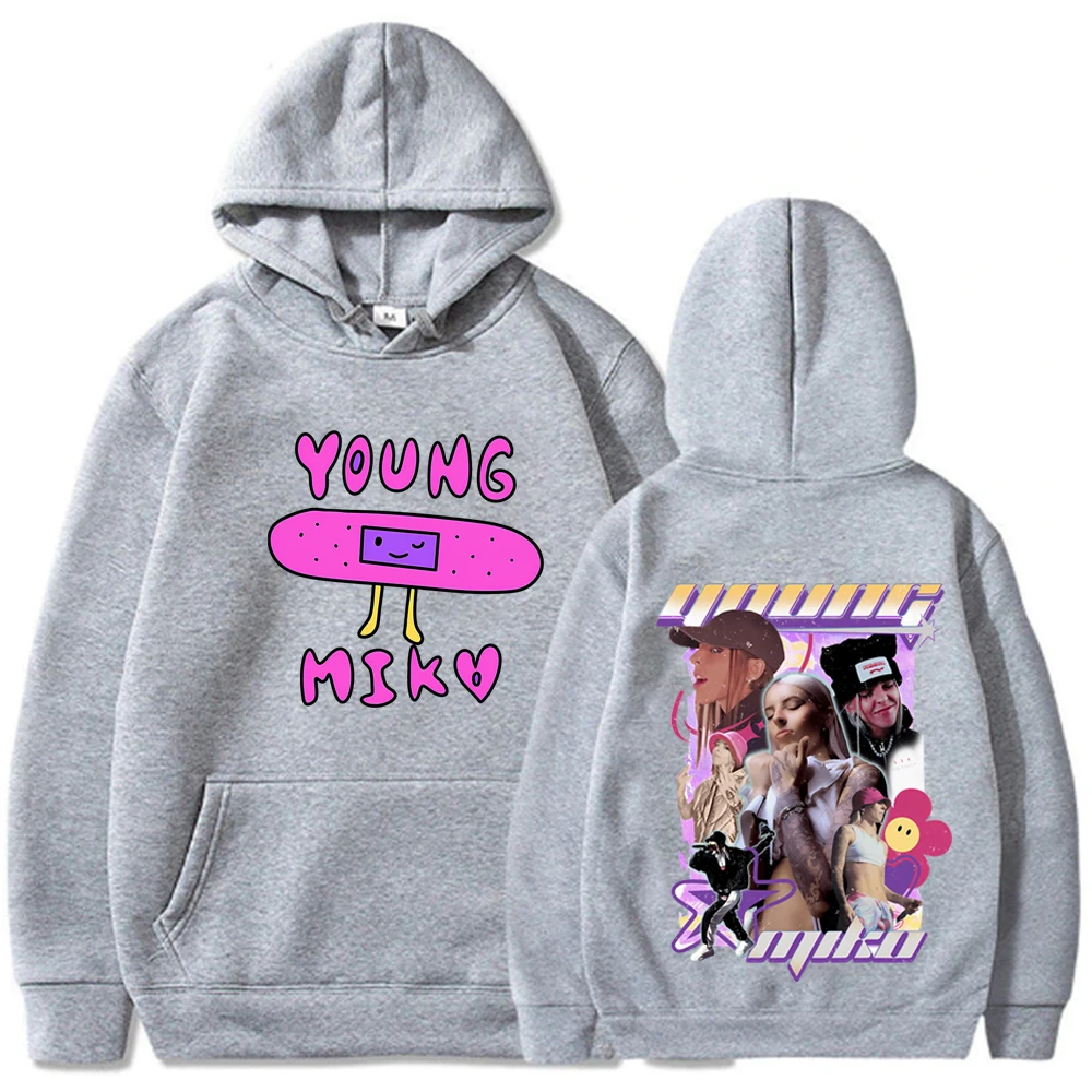 Young Miko Merch Hoodies Sweatshirts Baby Miko THE XOXO TOUR Hoodie Unisex Harajuku