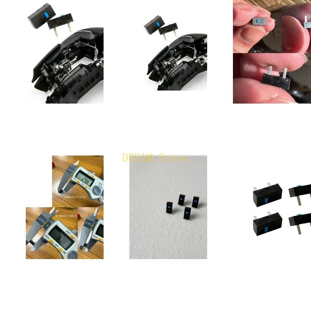 Mouse Button Repair Microswitch, 2 Pin Blue Insert for Imperator Naga 3300 Best Sale
