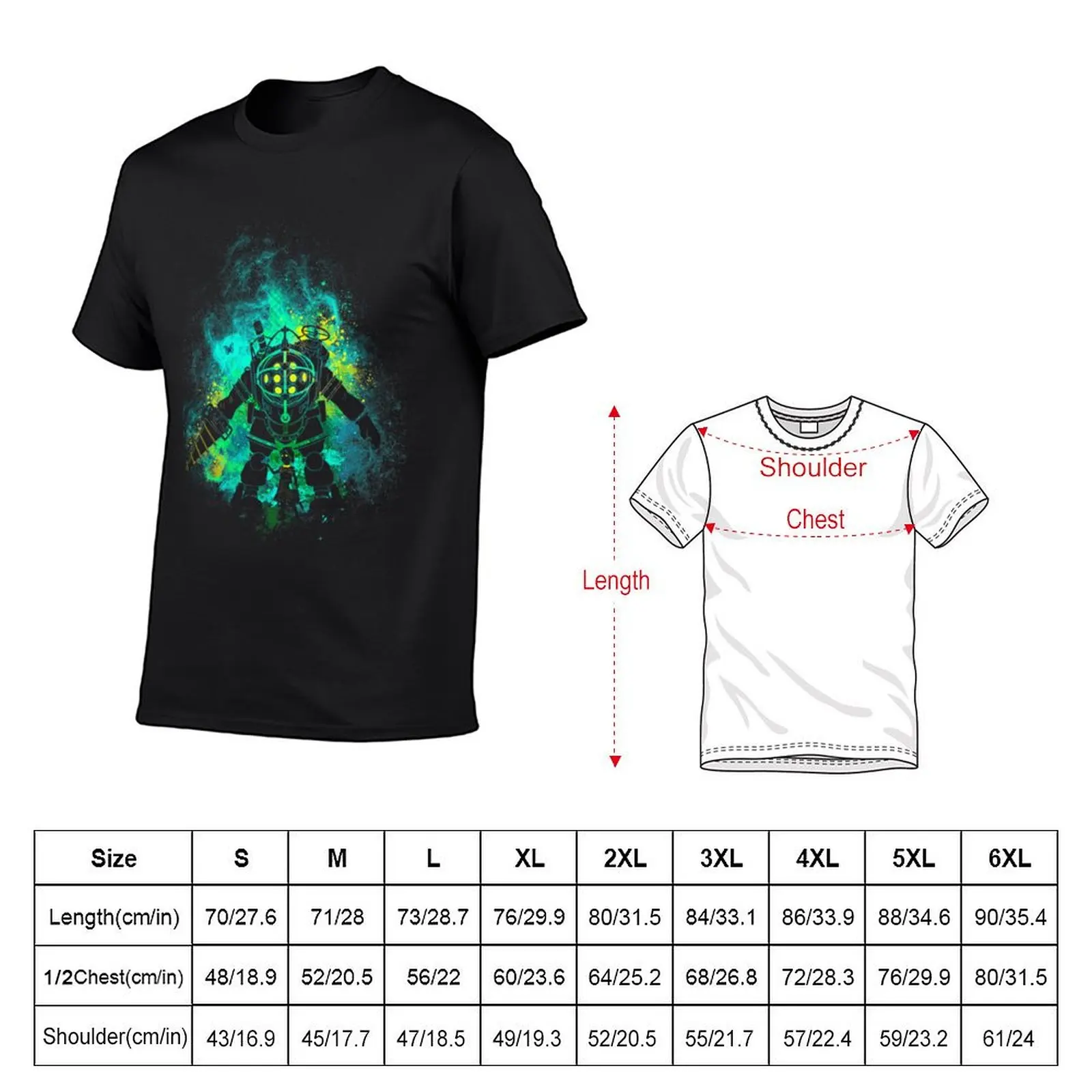 Bioshock T-ShirtMy Protector T-shirt kawaii clothes boys whites mens plain t shirts