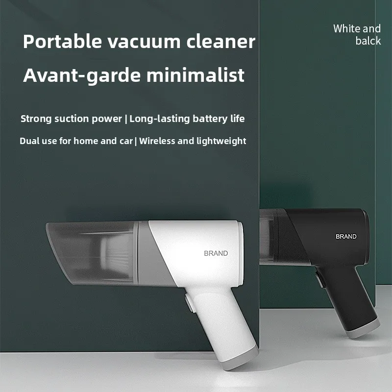 

Home and car dual-purpose high-power car vacuum cleaner wireless handheld blower and suction multi-function wireless portable