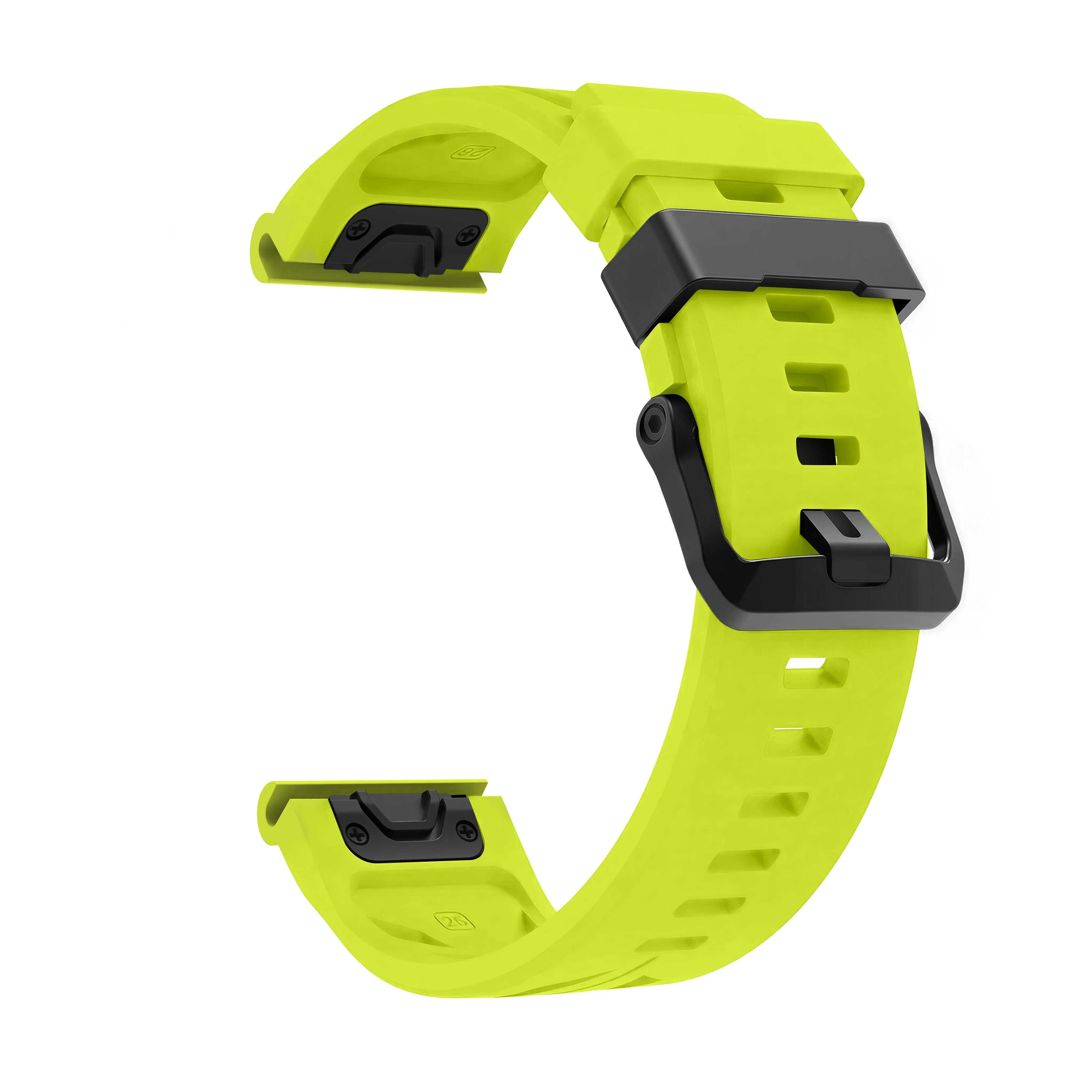 22mm 26mm QuickFit Silikon-Sportarmband für Garmin Fenix 8 Pro 47mm 51mm E 7 7X 6 6X/Quatix/Tactix/D2 Mach 2 Pro/Epix Uhrenarmband – Detail 15