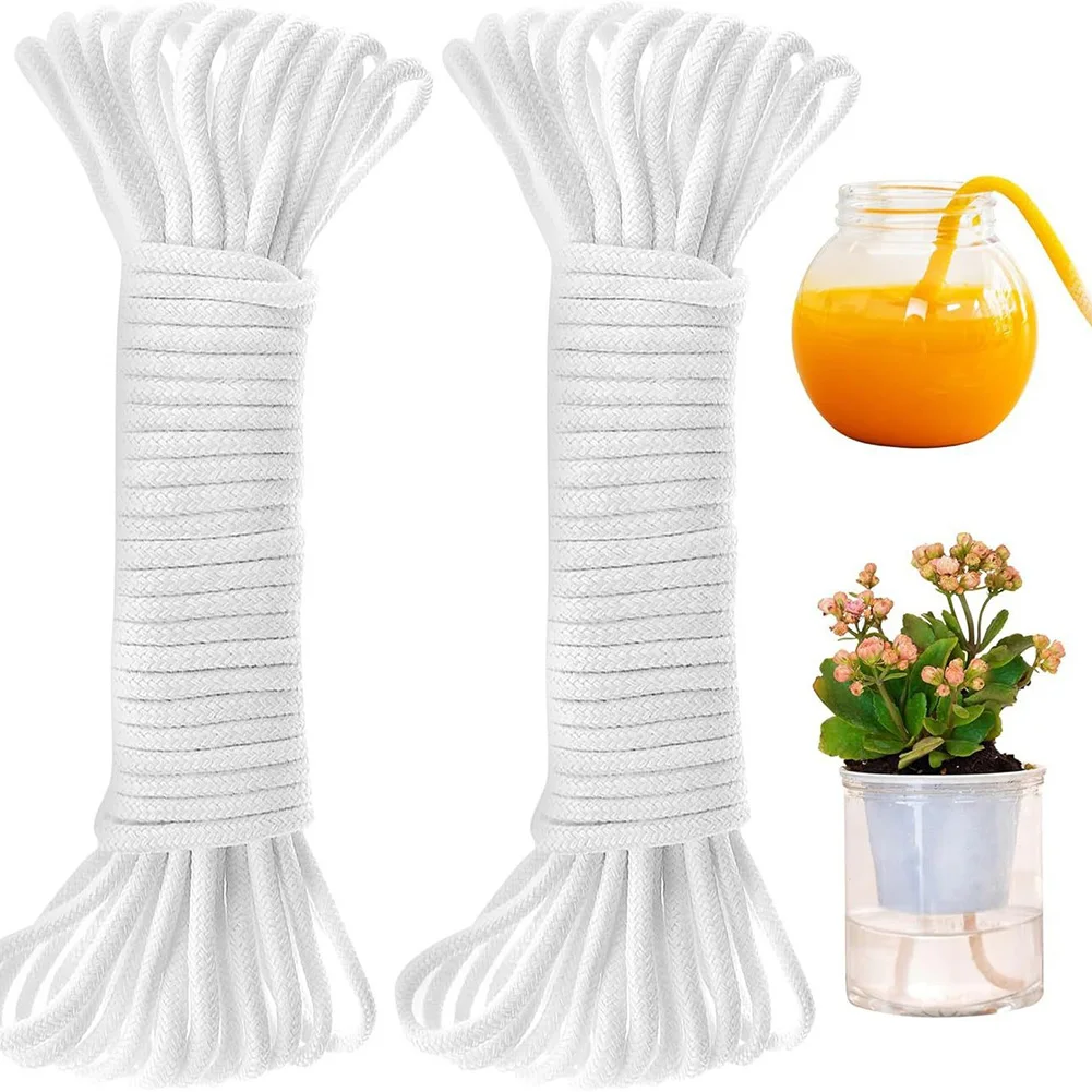 DIY Automatic Plant Watering System With 9m Absorbent Rope For Indoor Outdoor For Consistent Plant Hydration DIY Installation