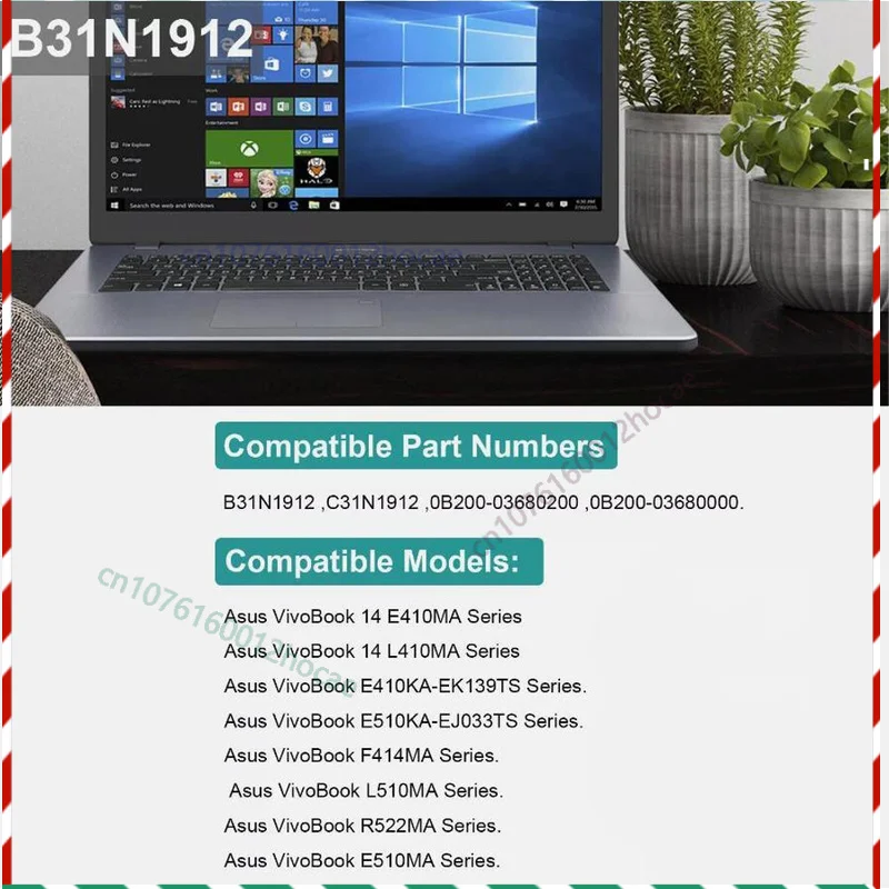 

B31N1912 Аккумулятор для Asus VivoBook 14 E410MA L410MA E410KA E510KA F414MA L510MA