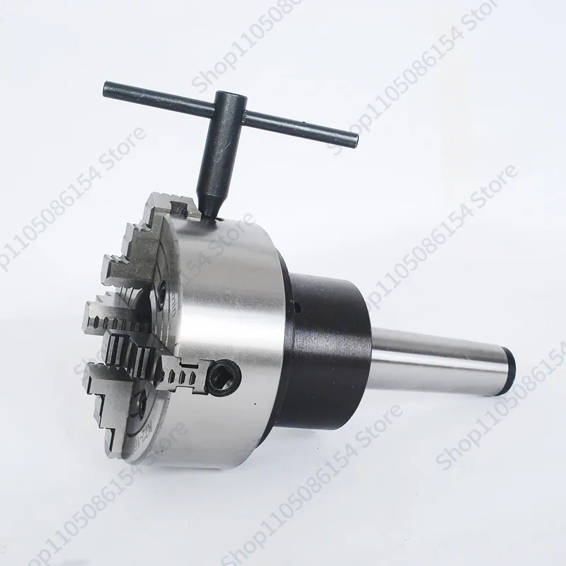 MT4 No. 5 No. 6 Three-jaw Four-jaw Rotary Chuck/Taper Shank Flange Truck Grinder Tail Seat Fixed Chuck