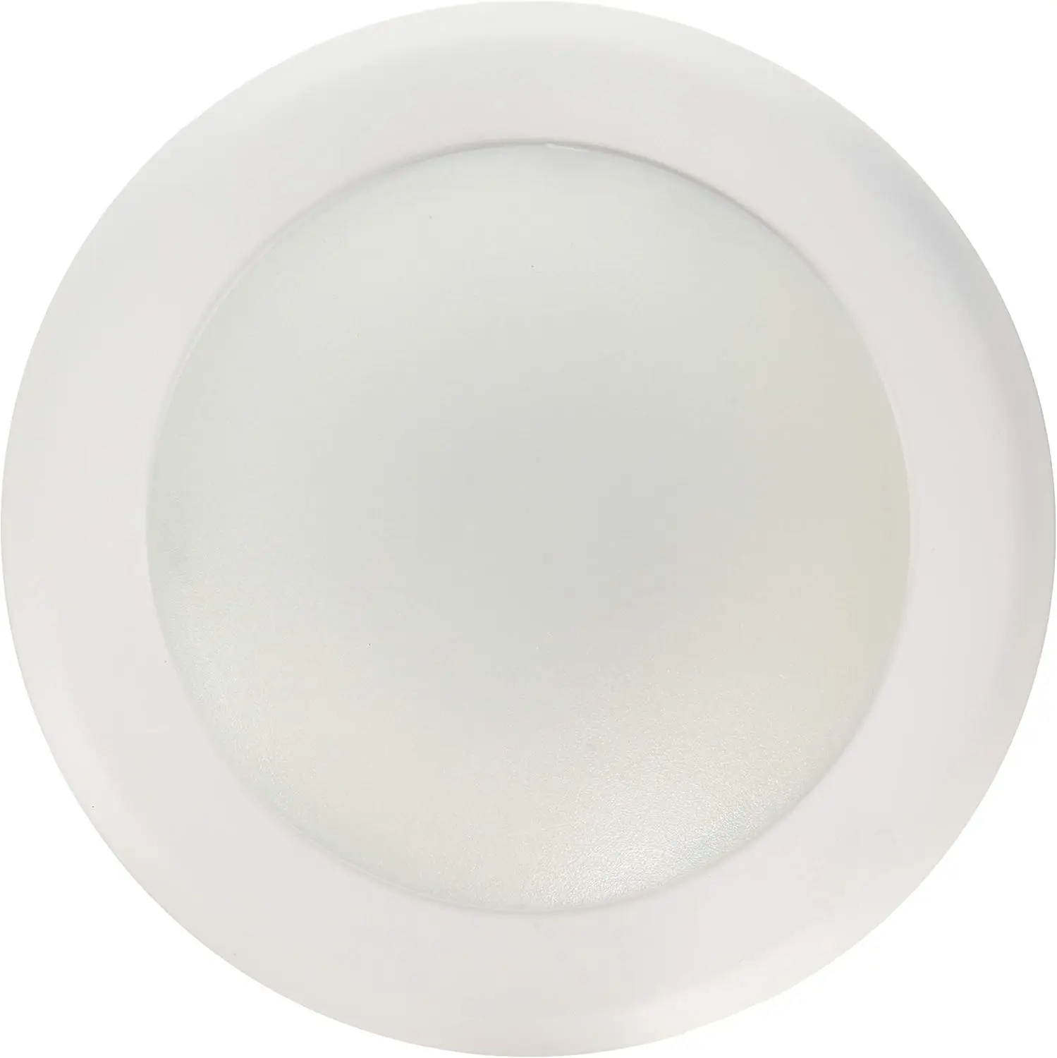 

15W LED 6" Surface Mount Ceiling Light, 3000K Warm White, 1050 Lumens, 120V, White Finish