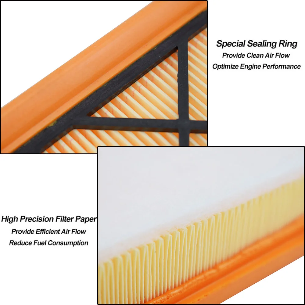 Air Filter For Chevrolet Cruze 2008 2009 2010 2011 2012 2013 2014 2015 2016 1.4L 1.7L 2.0L 834126 13272719 Car Accessories