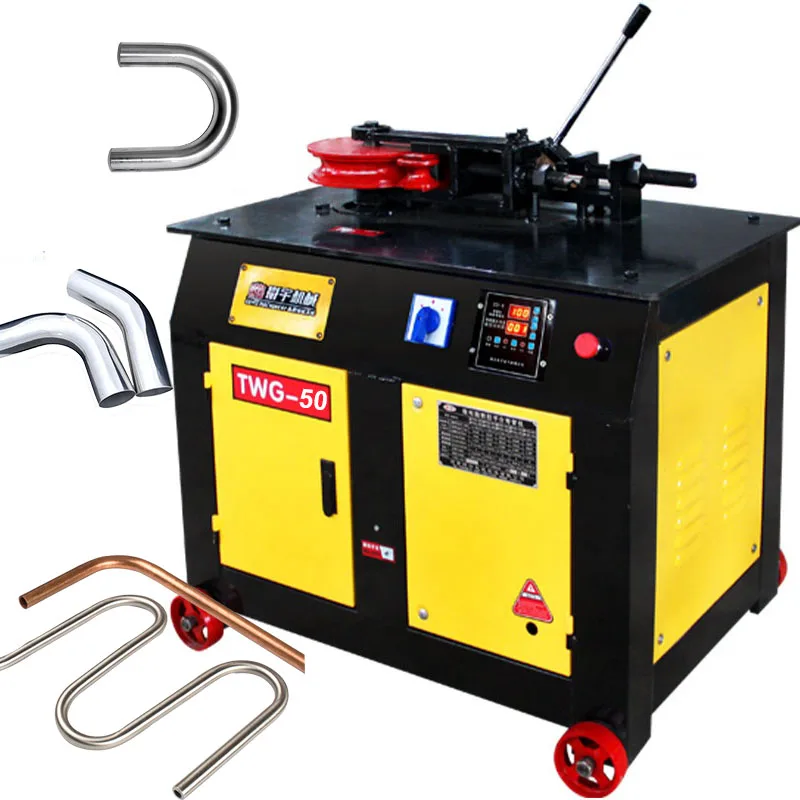 TWG-25/38/50/75 Hydraulic Automatic CNC Square Round Steel Pipe And Tube Bending Machines Pipe Bender