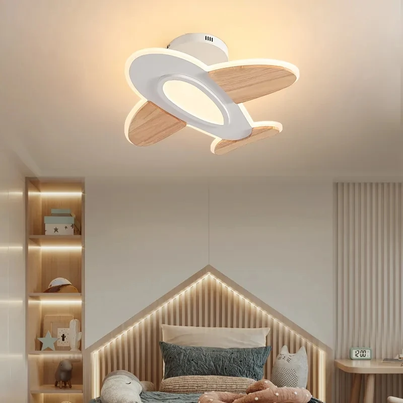 Modern Airplane ceiling lights Cartoon Children's Room Ceiling Light for Bedroom Creative Interior Decoration Light