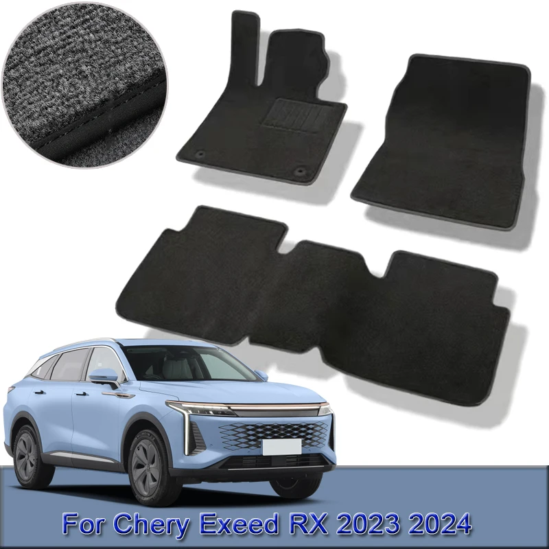 

Custom Car Floor Mats For Chery Exeed RX 2023 2024 Waterproof Non-Slip Floor Mats Interior Carpets Rugs Foot Pads Accessories