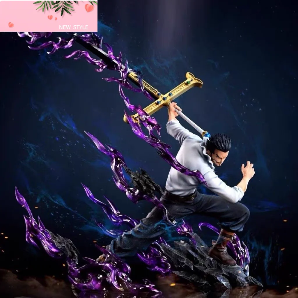 

23cm One Piece Dracule Mihawk Figures Mi Hawk Anime Figure Action Figure Pvc Model Statue Collection Decoration Toys Gift Doll