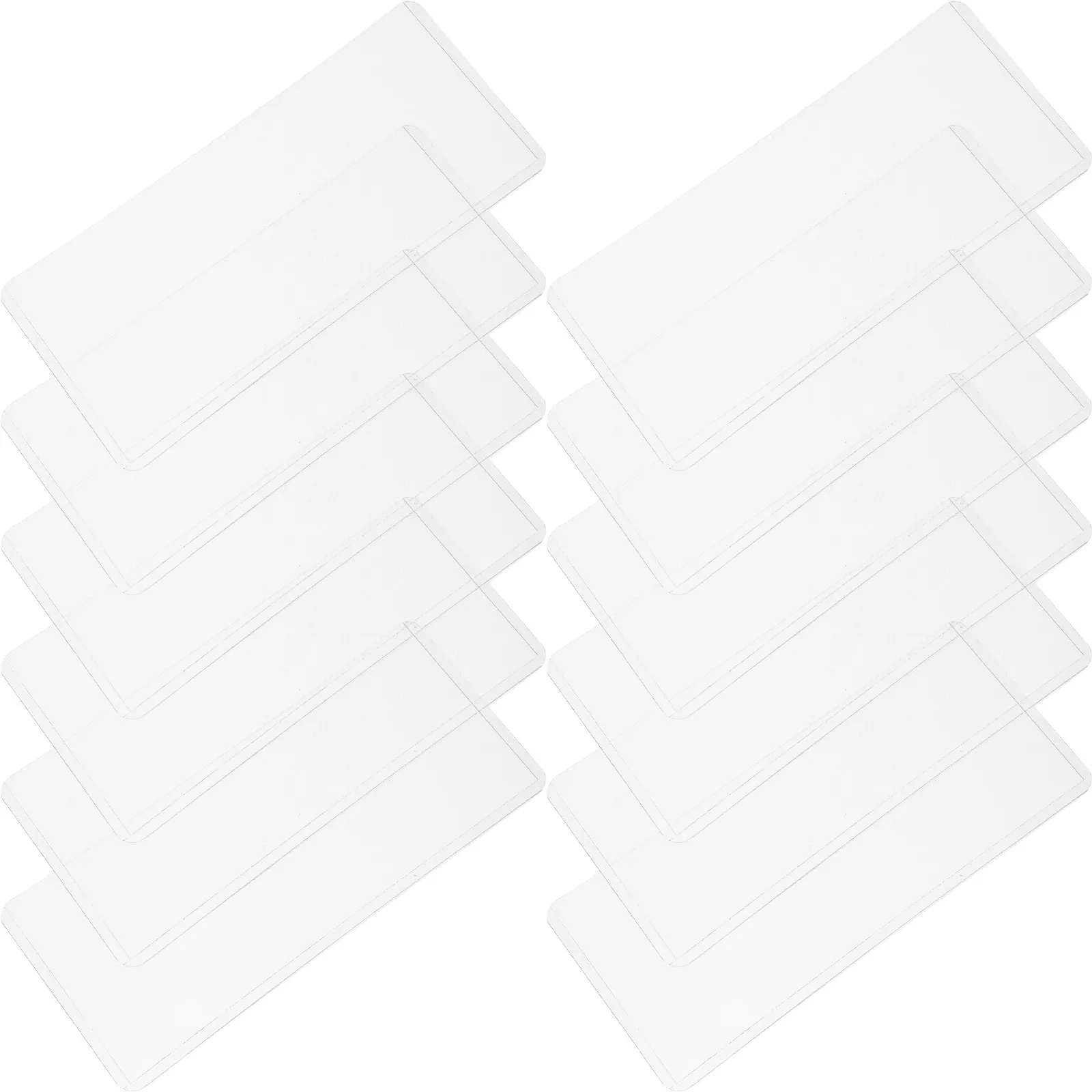12Pcs Transparent Currency Sleeves Banknote Protective Pouches for Collectors Paper Money Display Storage Dust Proof Secure Fit