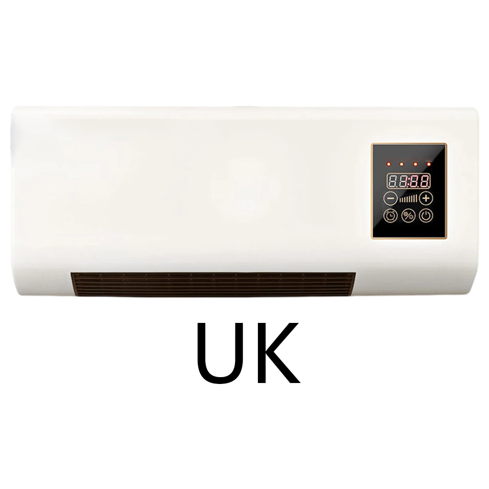 2-in-1  Heater with Remote Control Wall Mounted Electric Heater  1800W Heater