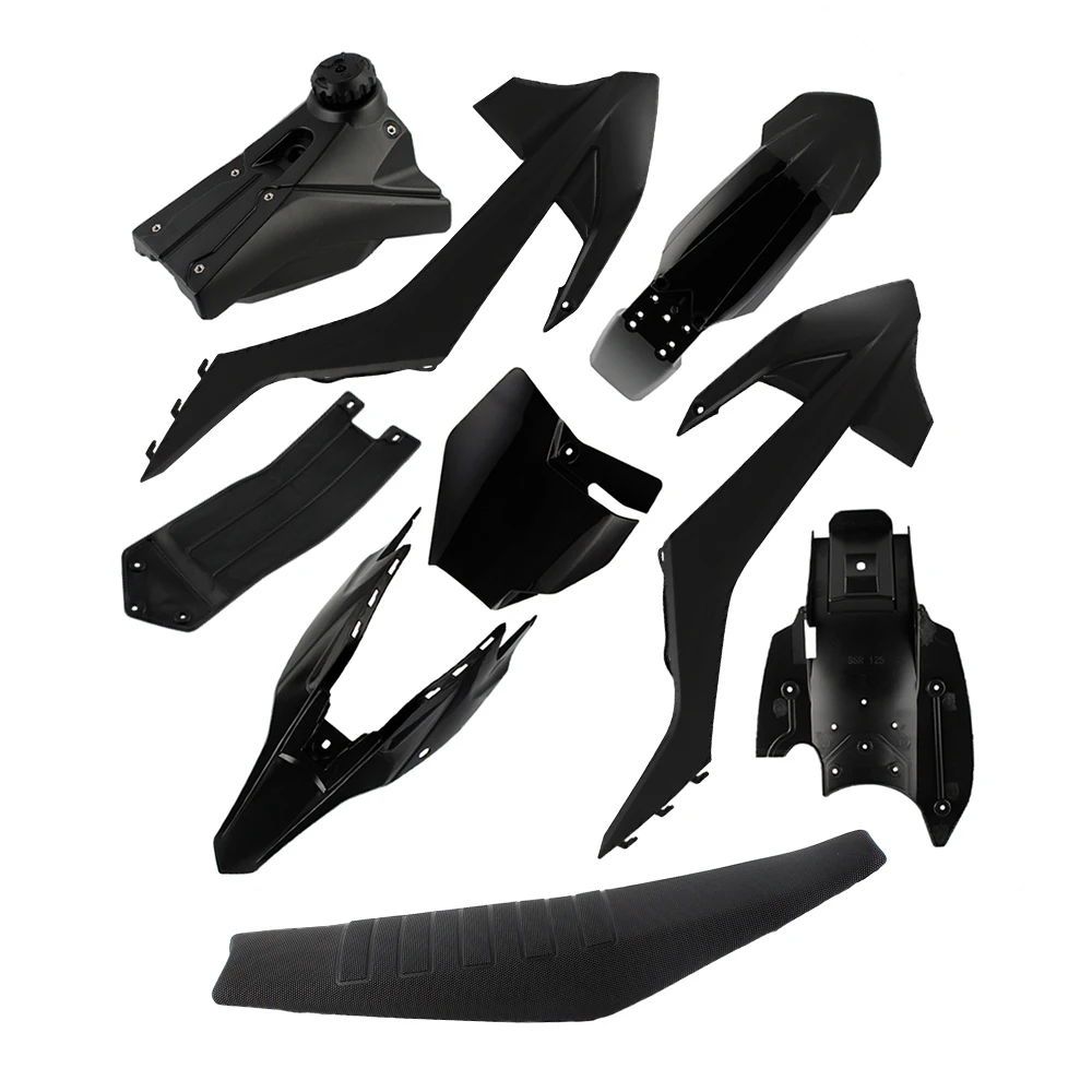 هدية البلاستيك مجموعة ل KTM 65 ل SSR SR125 2022 الهدايا المجمعة اكسسوارات Fairings طقم الجسم المصدات غطاء حماية غطاء الحاجز