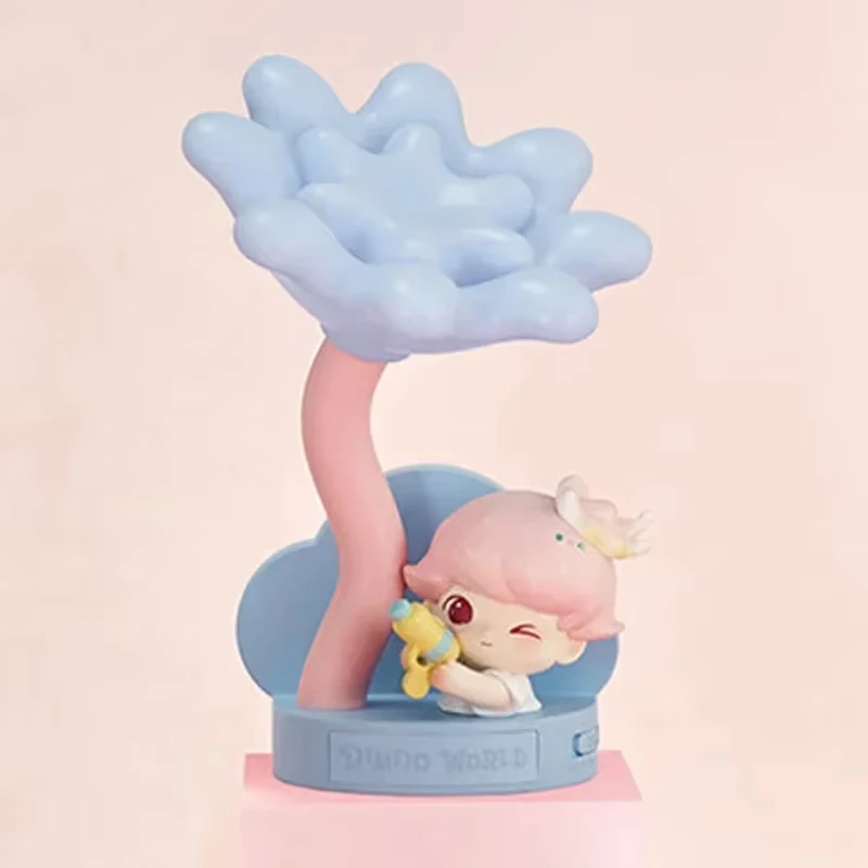 

POP MART Dimoo Moments In Bloom Series: Интерактивная фигурка-ночник с датчиком движения, серия Blind Box - Световой сенсорный декор