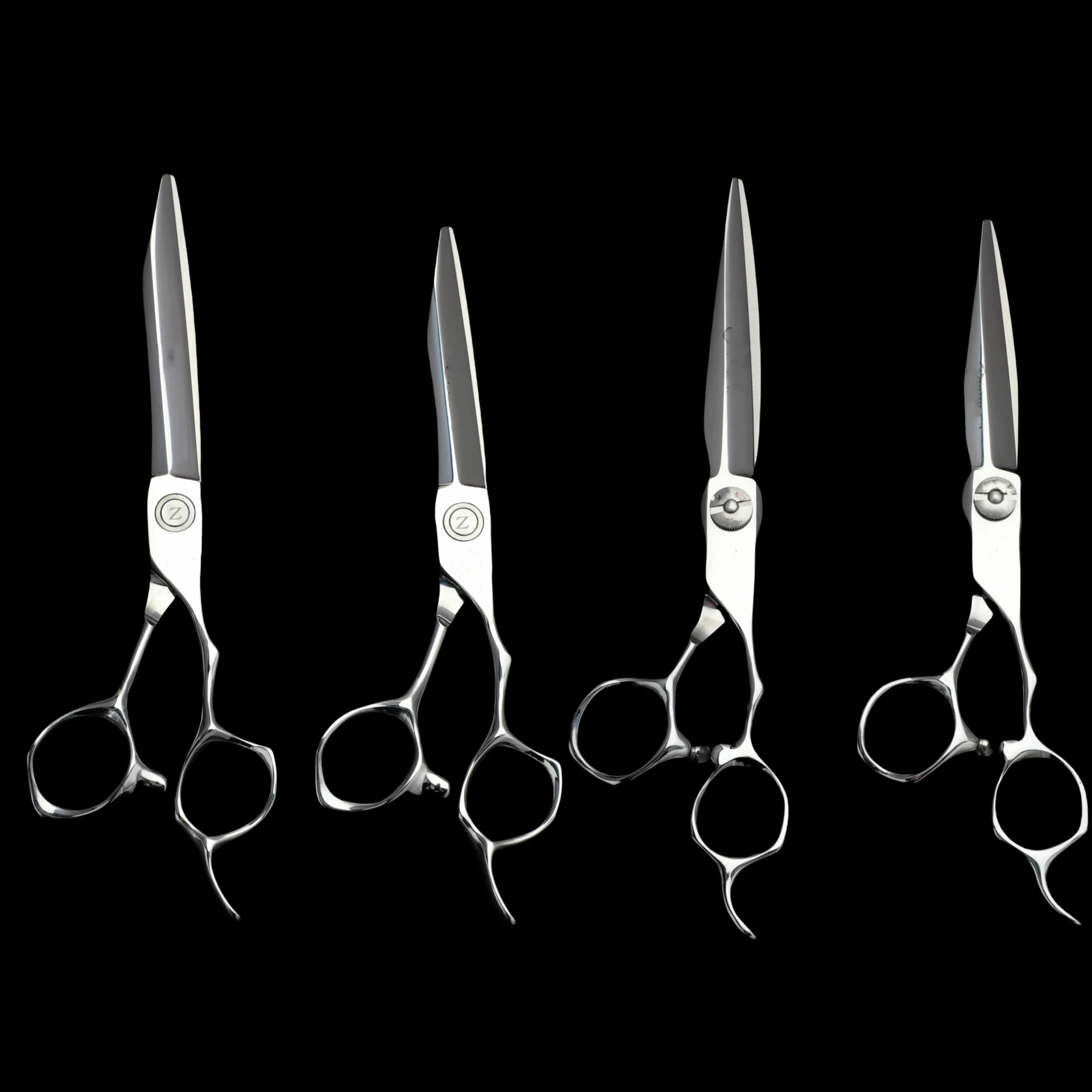 

Professional barber scissors Multifunctional hair thinning scissors 440C steel 6.5 inches Suitable for home or barbershop