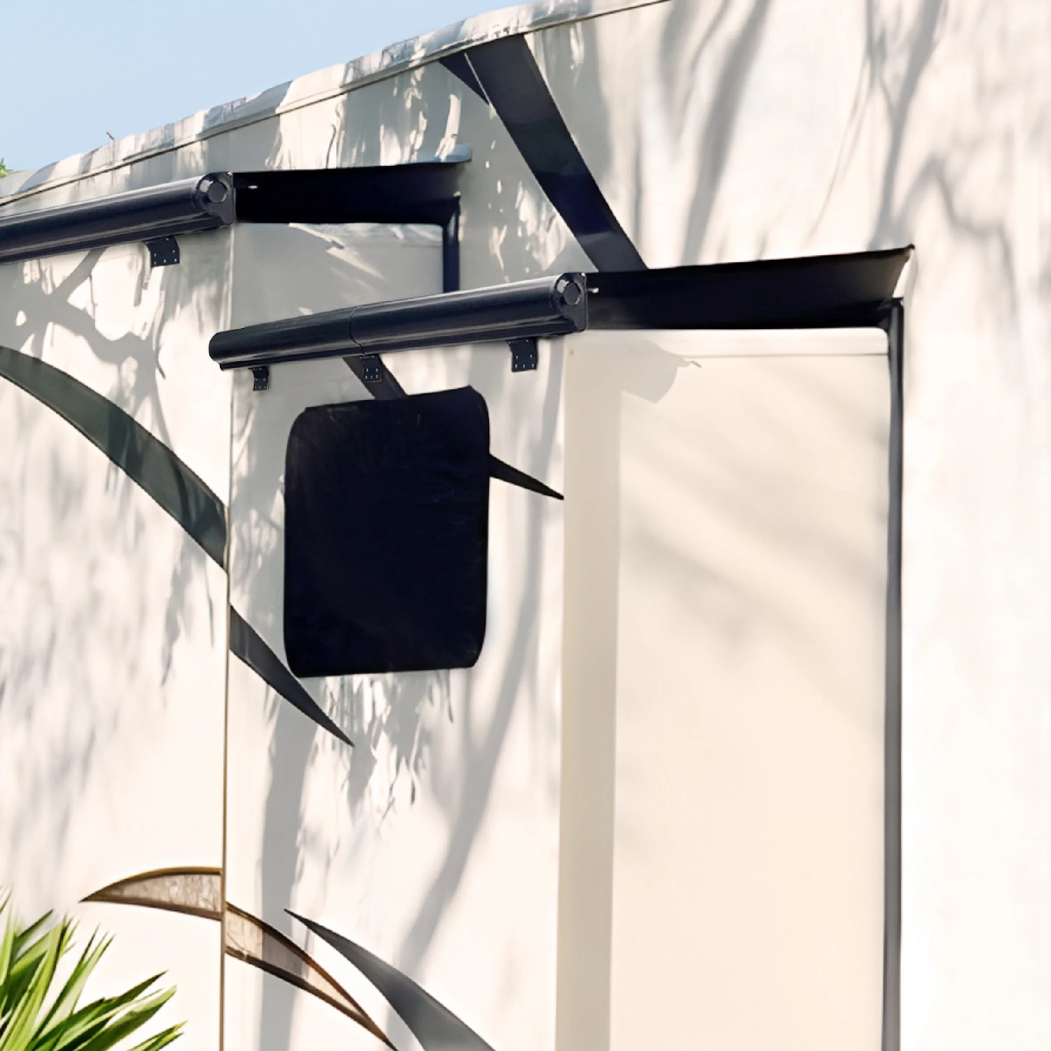 Wareda RV Accesorio Exterior Cassette Slideout Topper Toldo para Remolque Motor Hogar Caravana Deslizar 5a Rueda