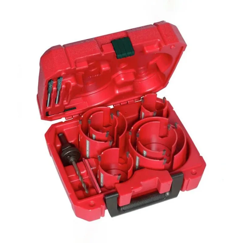 DZ 10-Piece Heavy Carbide Teeth Cutter Drill Bit Set